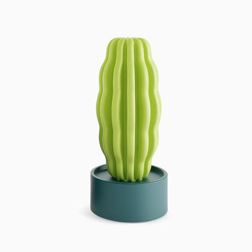 Скульптура из полиэтилена низкой плотности (ПЭВД) - CACTUS LONG - SERRALUNGA - для наружного применения / напольная / белая