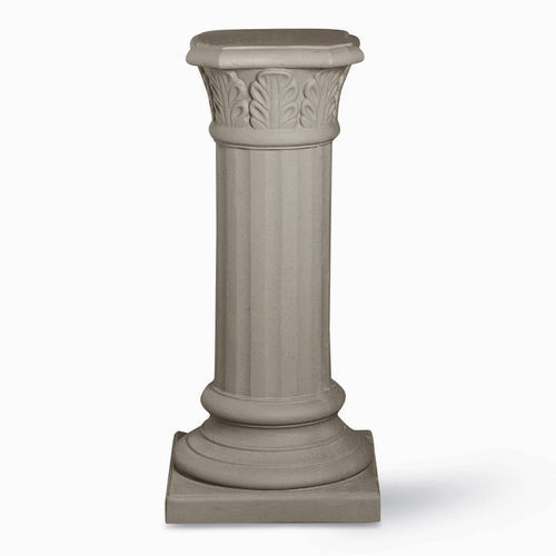 Стойка из полиэтилена низкой плотности - FOGLIE PILLAR - SERRALUNGA - сырая нефть / декоративная
