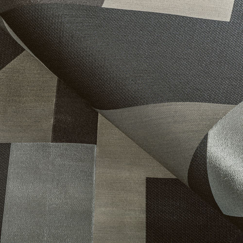 Обивочная ткань - HOUSE OF CARDS - Donghia - c геометрическим рисунком / из полиэстера / из хлопка