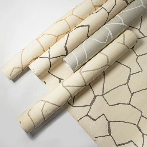 Покрытие для стен для внутреннего пространства - W-BARK CLOTH  - Donghia - из хлопка / из сизаля / набивное