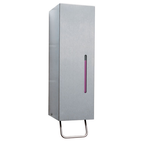 Дозатор мыла для профессионального использования - B-26637 TRIMLINESERIES&trade; - Bobrick Washroom Equipment - настенный / из нержавеющей стали / ручной