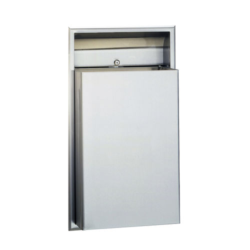 Гигиенический мусорный контейнер - B-3644 ClassicSeries® - Bobrick Washroom Equipment - встраиваемый / из нержавеющей стали / современный