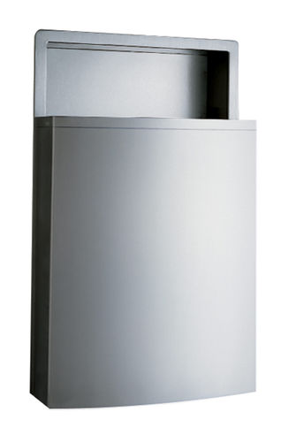 Гигиенический мусорный контейнер - B-43644 ConturaSeries® - Bobrick Washroom Equipment - встраиваемый / из нержавеющей стали / современный