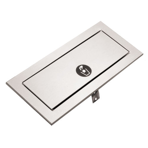 Встроенная заслонка для мусорного контейнера - B-527 TrimLineSeries™ - Bobrick Washroom Equipment - прямоугольная