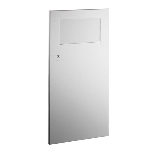 Гигиенический мусорный контейнер - B-35633 TRIMLINESERIES&trade; - Bobrick Washroom Equipment - настенный / из нержавеющей стали / современный