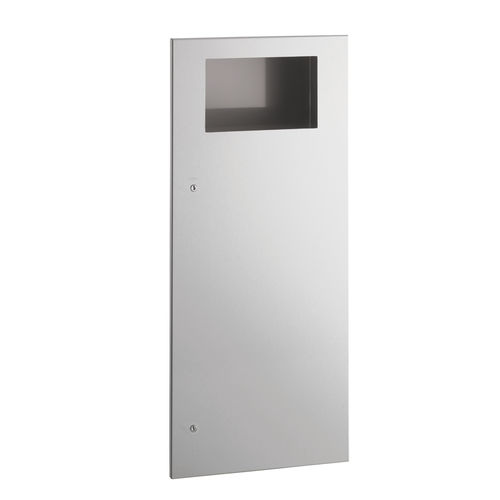 Гигиенический мусорный контейнер - B-35643 TRIMLINESERIES&trade; - Bobrick Washroom Equipment - настенный / из нержавеющей стали / современный