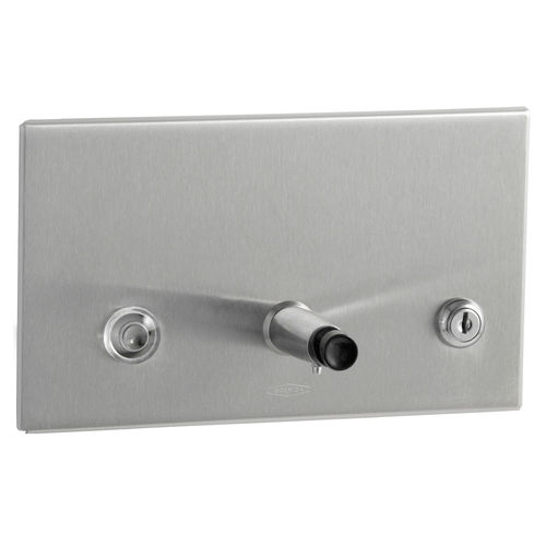 Дозатор мыла для профессионального использования - B-306 TRIMLINESERIES&trade; - Bobrick Washroom Equipment - встраиваемый / из нержавеющей стали / ручной