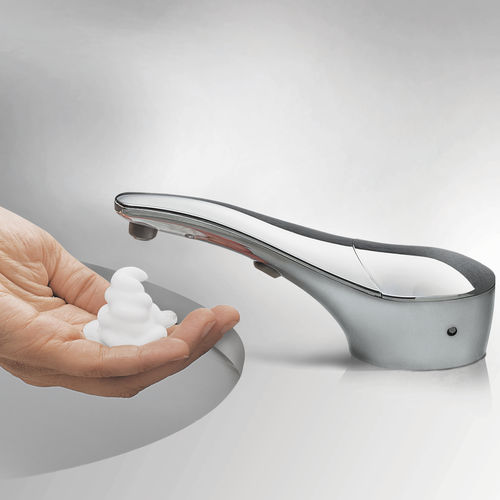 Дозатор мыла для профессионального использования - B-828 SUREFLO&reg; - Bobrick Washroom Equipment - встраиваемый / из ABS / из хрома