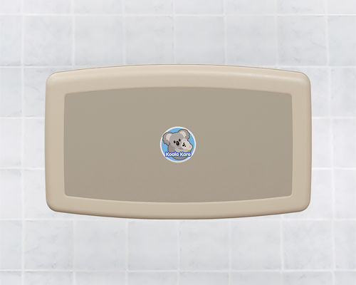 Место для смены подгузников из полипропилена - KB300 - Bobrick Washroom Equipment - горизонтальная / для профессионального использования
