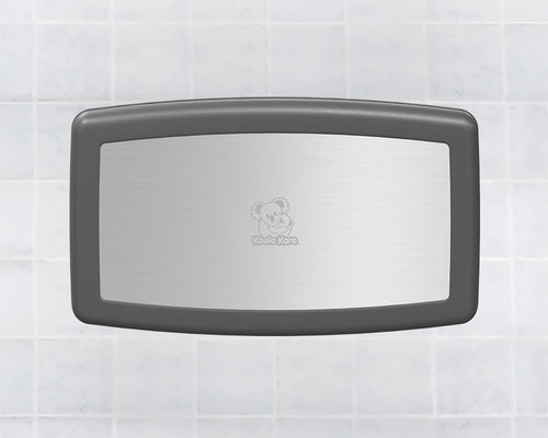Место для смены подгузников из полипропилена - KB300-SS - Bobrick Washroom Equipment - из нержавеющей стали / горизонтальная / для профессионального использования