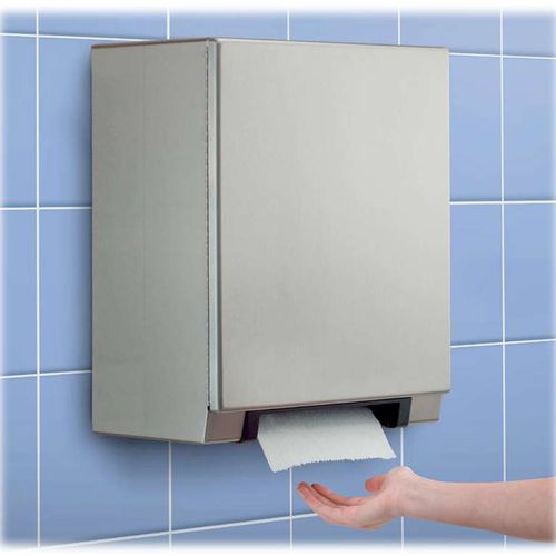 Настенный диспенсер полотенец для рук - B-2974 ClassicSeries® AutoRoll - Bobrick Washroom Equipment - из металла / электронный