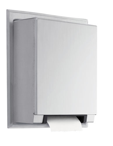 Настенный диспенсер полотенец для рук - B-29744 ClassicSeries® AutoRoll - Bobrick Washroom Equipment - из металла / электронный