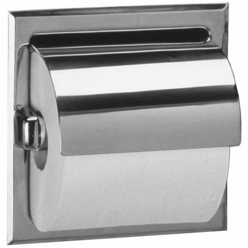 Встраиваемый держатель для рулонов туалетной бумаги - B-6697 - Bobrick Washroom Equipment - из нержавеющей стали / для профессионального использования / для бытового использования