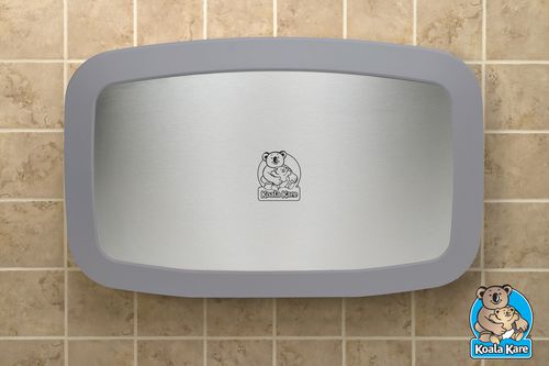 Место для смены подгузников из полипропилена - KB200-01SS-INB - Bobrick Washroom Equipment - из нержавеющей стали / настенная / для профессионального использования