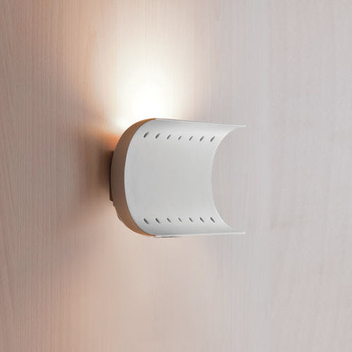 Современный настенный светильник - GIADA - Ivela spa - для интерьера / из литого алюминия / изогнутый