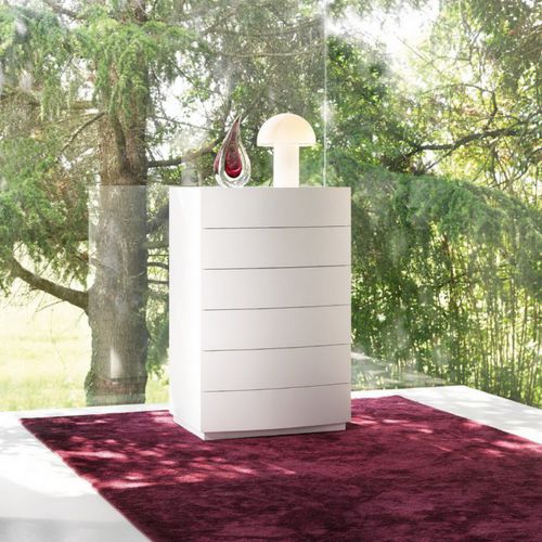 Современный шифоньер - TREND - Falegnami - из лакированной древесины / белый