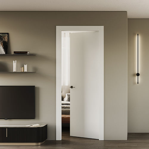 Дверь для интерьера - BLANC FEEL - BARAUSSE - из фанерованной древесины / створчатая / современная