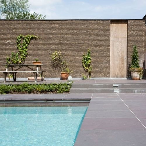 Напольное покрытие из камня - LUSOROCHAS NATURAL STONE - из гранита / из керамики / для интерьера