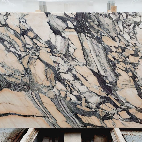 Плита из камня из мрамора - plaque de pierre naturelle Arabesk - LUSOROCHAS NATURAL STONE - для внутренней компоновки / для стены / для напольной поверхности