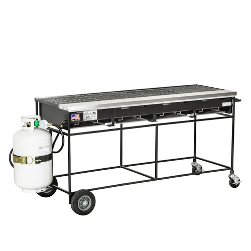Газовый гриль - A4CC-LPCI - Big John Grills & Rotisseries - на столешнице / напольный / для профессионального использования