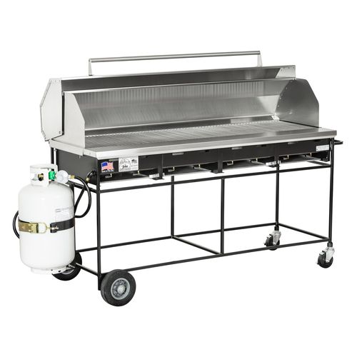 Газовый гриль - A4CC-LPSS  - Big John Grills & Rotisseries - напольный / для профессионального использования / из нержавеющей стали
