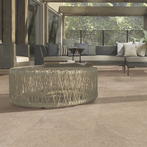 Плитка из керамогранита - CHALON BEIGE - Casalgrande Padana - матовая / для интерьера / для гостиной