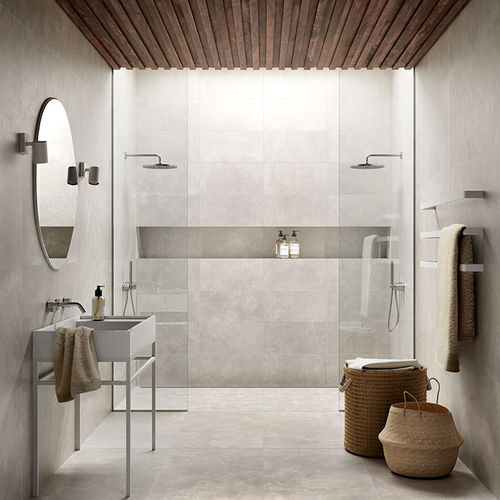 Плитка из керамогранита - METROPOLIS SILVER - Casalgrande Padana - естественная отделка / для интерьера / для наружного применения