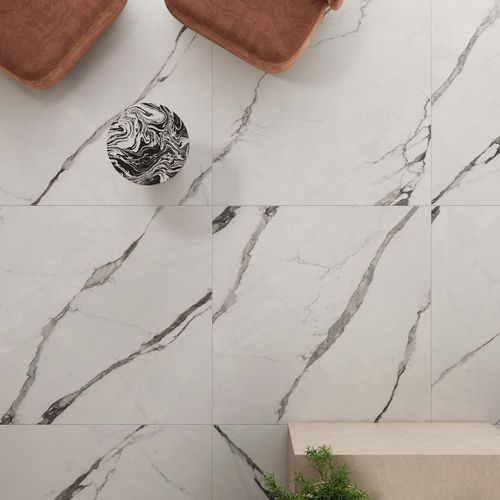 Плитка из керамогранита - STATUARIO FINE   - Casalgrande Padana - полированная / глянцевая / для интерьера