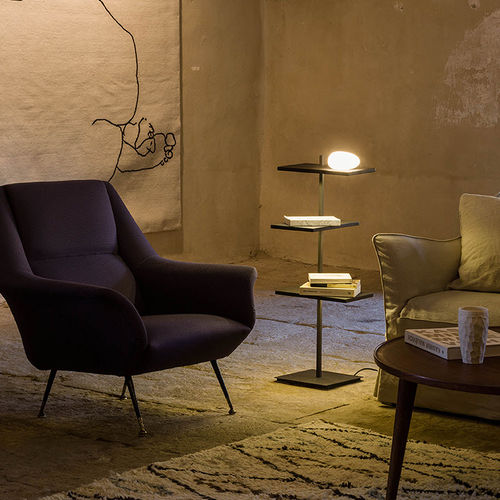 Напольная лампа - Suite - VIBIA LIGHTING - из алюминия / из стали / из поликарбоната