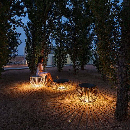Напольная лампа - Meridiano - VIBIA LIGHTING - из стали / из стекла / из полиуретана