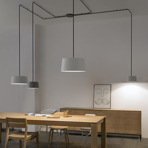 Подвесная лампа - Tube - VIBIA LIGHTING - из алюминия / из стали / современная