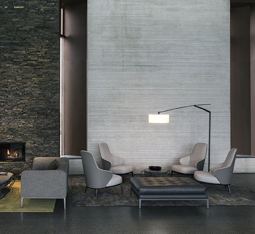 Напольная лампа - Balance - VIBIA LIGHTING - из алюминия / из стали / из хромированного металла