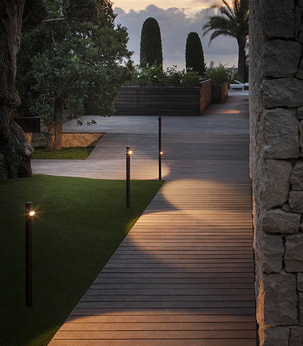 Столбик освещения для сада - Bamboo - VIBIA LIGHTING - современный / из PMMA / из ПЭС