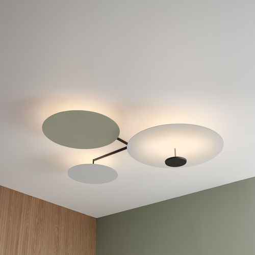 Современный потолочный светильник - Flat - VIBIA LIGHTING - круглый / из алюминия / из стали