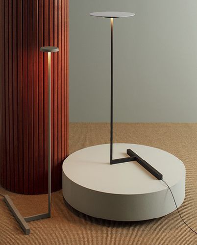 Напольная лампа - Flat - VIBIA LIGHTING - из алюминия / из стали / из поликарбоната