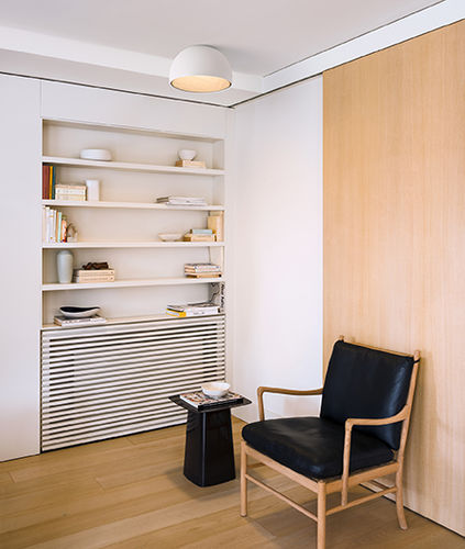 Современный потолочный светильник - Duo - VIBIA LIGHTING - круглый / из дуба / LED