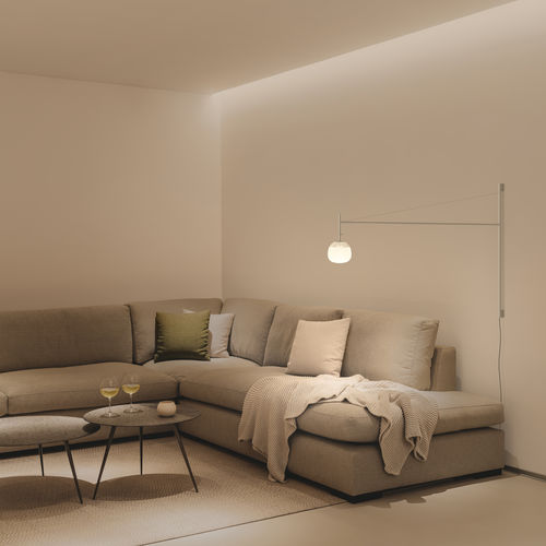 Настенный светильник из дутого стекла - Tempo  - VIBIA LIGHTING - современный / для интерьера / из алюминия