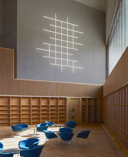 Настенный светильник из PMMA - Halo - VIBIA LIGHTING - современный / для интерьера / из алюминия