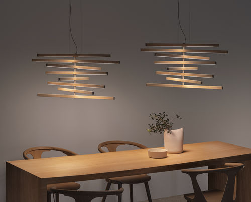 Подвесная лампа - Rhythm Vertical  - VIBIA LIGHTING - из стали / из поликарбоната / из полиамида