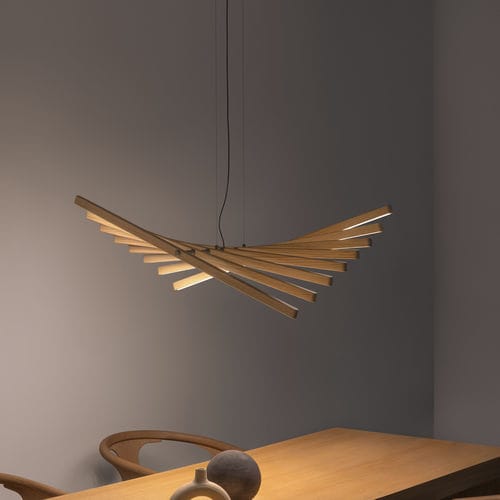 Подвесная лампа - Rhythm Horizontal - VIBIA LIGHTING - из поликарбоната / из полиамида / современная