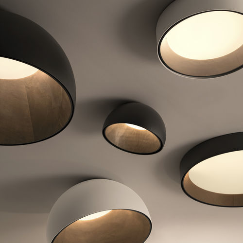Современный потолочный светильник - Duo Petra - VIBIA LIGHTING - круглый / овальный / из алюминия