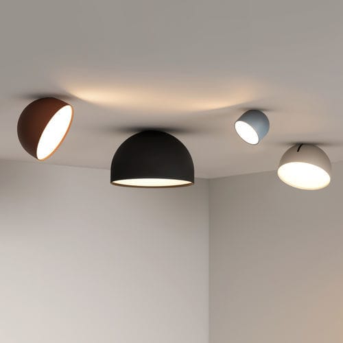 Современный потолочный светильник - Plusminus Solo - VIBIA LIGHTING - круговой / из алюминия / из поликарбоната
