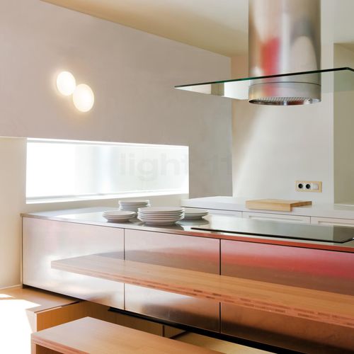 Современный настенный светильник - Puck - VIBIA LIGHTING - для интерьера / из дутого стекла / круглый