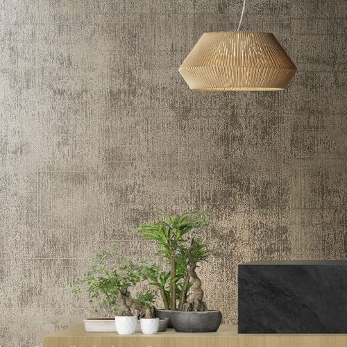 Современный обои - ZEN GARDEN - Maya Romanoff - виниловый / однотонный / нетканый