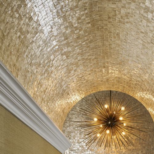 Покрытие для стен из перламутра - FLEXI MOSAIC™ - Maya Romanoff - рельефное / имитация мозаики / для бытового использования