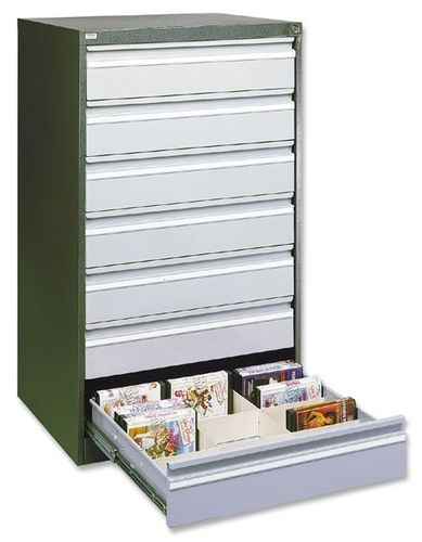 Стеллаж для медиатеки - 173990 - EDIMETA - металлический