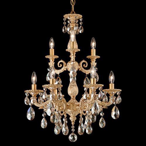 Люстра барокко - MILANO : 5672N - Swarovski Lighting - из кристаллов Swarovski® / из металла / накаливания