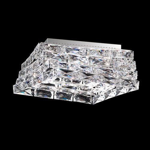 Современный потолочный светильник - STW710N - Swarovski Lighting - квадратный / из кристаллов Swarovski® / LED