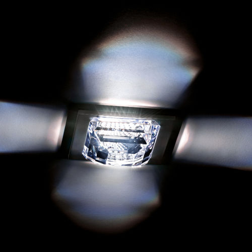 Современный потолочный светильник - MADISON - Swarovski Lighting - квадратный / из кристаллов Swarovski® / галогенный