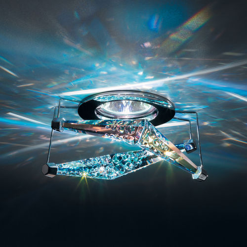 Потолочный светильник уникальный дизайн - 4 REFLEX: SRE415N - Swarovski Lighting - из кристаллов Swarovski® / галогенный / диммируемый
